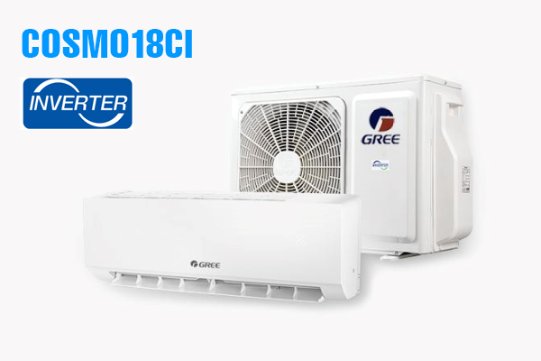 Điều hòa gree 18000 1 chiều inverter cosmo18ci
