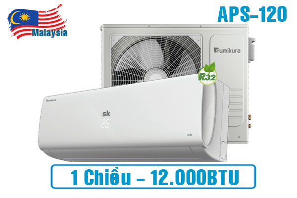 điều hòa sumikura 12000btu aps/apo-120