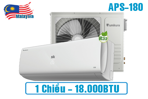 điều hòa sumikura 18000btu aps/apo-180